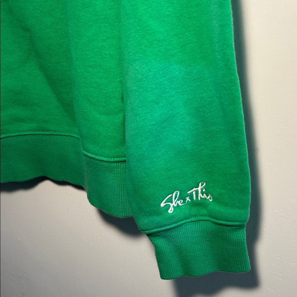 H&M Green Graphic Sweatshirt with FLY Design - Picture 6 of 9
